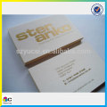 Popular fashion gold foil business cards, Coated Paper business cards